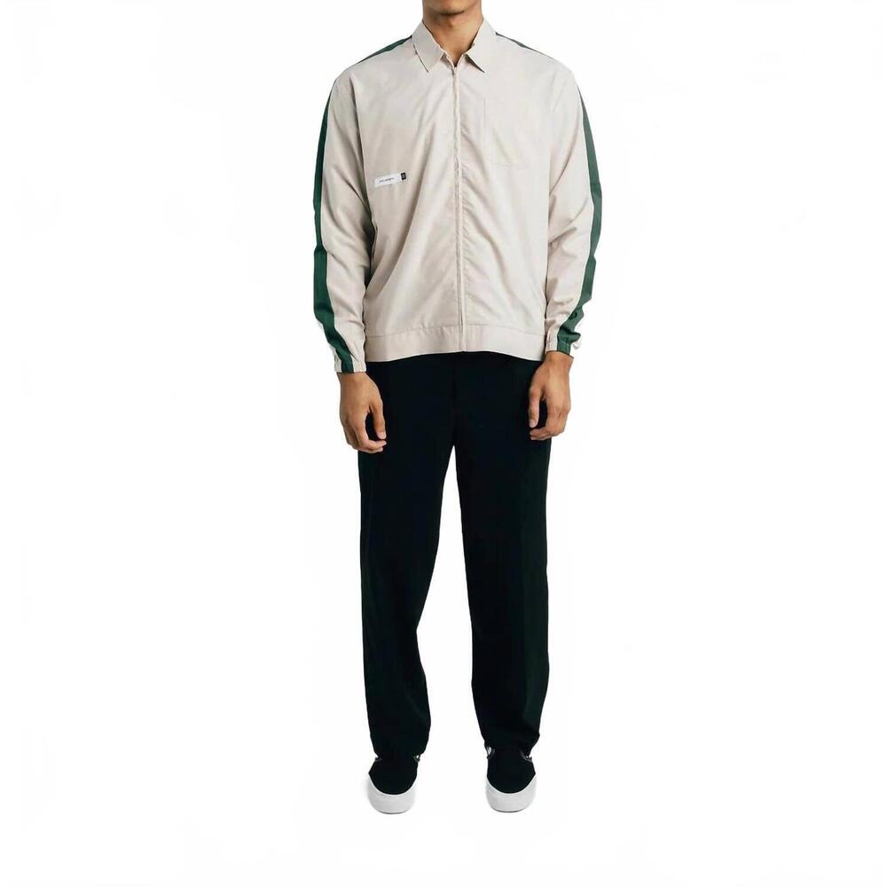NEW STUDENTS GOLF oscar zip shirt in sand